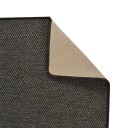 vidaXL Teppeløper sisal-utseende antrasitt 50x300 cm