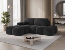 Vittario 3 seters boblete sovesofa med divan og oppbevaring venstre   Royal 05