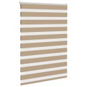 Sebragardin sandbrun 100x100 cm stoff bredde 95,9 polyester