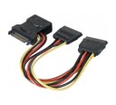 EXC SATA til 2x SATA + Molex Strøm Kabel