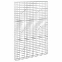 vidaXL Gabion med 5 mm Tråd og 5x10 cm Maske 100x10x150 cm