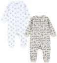 Pippi Rainy Day Natt Drakt Zipper (2 Pack) 56
