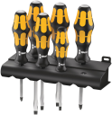 Wera Kraftform 932/6 Skrutrekkersett med Philips og Spor - 6 Deler