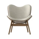 Umage A Conversation Piece Lounge stol Dark Oak/White Sands