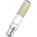 Ledvance T SLIM klar 1055lm 8W/827 320° B15d dæmpbar
