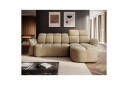 Seksjon Eltap Beneth 301x115x185 cm   Nube 20 Beige Høyre