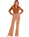 70 Talls Retro Disco Kostymebukse til Dame Strl L/XL