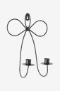 Ellos Home Vegglysestake Bow Svart