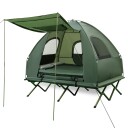 Northix teltutstyr 2 personers campingteltsengsett luftmadrass 40 cm hevet