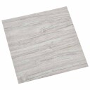  Gulvplanker 5,11 m² 55 pcs PVC Grå og tre