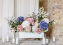 Hortensia Marineblå 69 cm Kunstige Deluxe Blomster