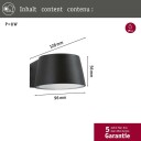 Paulmann - Capea Utendørs Vegglampe Alu/Anthracite