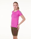 LEVITY Helium Dry Ctrl Tee Luminous Pink - S