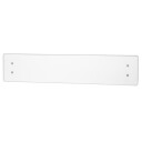 Adax Clea L panelovn med termostat og WiFi 600W/230V, Hvit glass - 8 m²