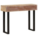 vidaXL Konsollbord 100x30x75 cm heltre mango