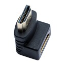 Eletra HDMI Af   HDMI AM 2.0 adapter svart