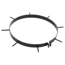  Gress Aerator Klemme med Pigger 5 pcs Ø 30 cm Stål