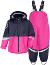 Didriksons Kids' Waterman C Set 120, Plastic Pink
