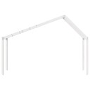 Tak for barneseng 203x80,5x142 cm heltre furu