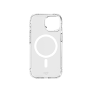 Tech21 Evo Clear MagSafe Mobildeksel til iPhone 15 - Transparent, Resirkulert Materiale