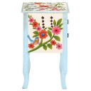  Håndmalt nattbord 40x30x50 cm heltre mango 8720286066942