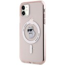 Karl Lagerfeld MagSafe Mobildeksel for iPhone 11/XR Choupette Rosa Hardcase