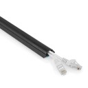 Nedis Kabel Ledelse Kanal 1 Stk. Maksimal Kabeltykkelse: 12 Mm PVC Sort