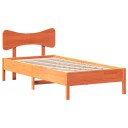  Sengeramme uten madrass voksbrun 90x200 cm heltre furu 8721158688538