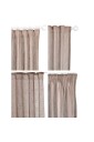 Hasta   Gardin Malva 132x250 cm   Grå