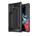 Hurtel Hybrid Armor-etui for Samsung Galaxy S25 Edge Svart