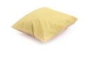 Tc Home Silkefløyelpute gul putetrekk 45 x 45 cm