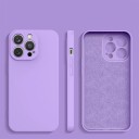 Hurtel Silicone Case iPhone 14 Plus Silicone Case Purple