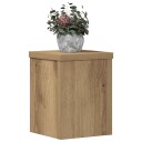  Plantestativer 2 stk artisan eik 15x15x20 cm konstruert tre