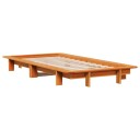  Sengeramme uten madrass voksbrun 90x200 cm heltre furu 8721102851452