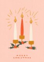 Christmas Candles Poster Plakat / 40x50cm
