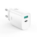 XO CE30 hurtiglader 30W – USB-C PD / USB-vegglader med Lightning-kabel