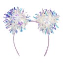 Boland Party Partners LED Hårbøyle Pompom One size 52194
