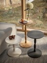 Design House Pedestal bord Ø 31 x 67,5 cm Oak