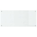 vidaXL Kjøkkenbakplate Gjennomsiktig 110 x 50 x 0,6 cm herdet glass