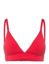 Organic Basics Core Triangle Bralette Red S