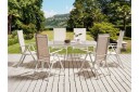 Tuiriz Spisebord 160x91 cm - Beige/Hvit