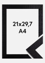 Walther Ramme Home Svart 21x29