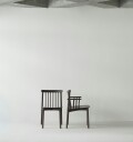 Normann Copenhagen Pind Lenestol Mørkmalt Ask