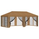  Teltduk med sidevegger 6 x 3 m Beige Polyester 190