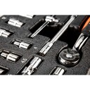Neo Tools Verktøysett 19 Deler med Skrallefunksjon og Krom-vanadium Stål (84-237)