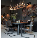Artwood Taklampe Crown 148x48 Cm Messing