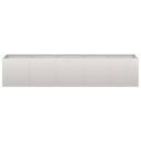 vidaXL Plantekasse 200x40x40 cm rustfritt stål
