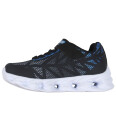 Skechers Sko m. Lys Vortex 2.0 Black/Blue 30 Blinkende sko Blå Svart