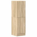  Kjøkkenskap sonoma eik 38x41,5x131,5 cm konstruert tre 8721158651457