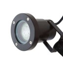 Lindby Thorgal jordspydlampe Ø 9,8 cm svart sett med 3 stk